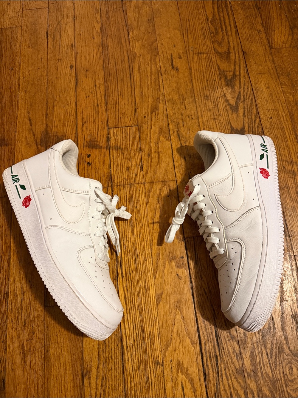 Air Force 1 low red rose